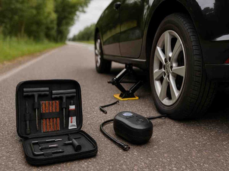 Flat Tyre Puncture Repair